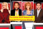 The Voice 2023 Season 24: Best Performances Week 1 Blind Auditions