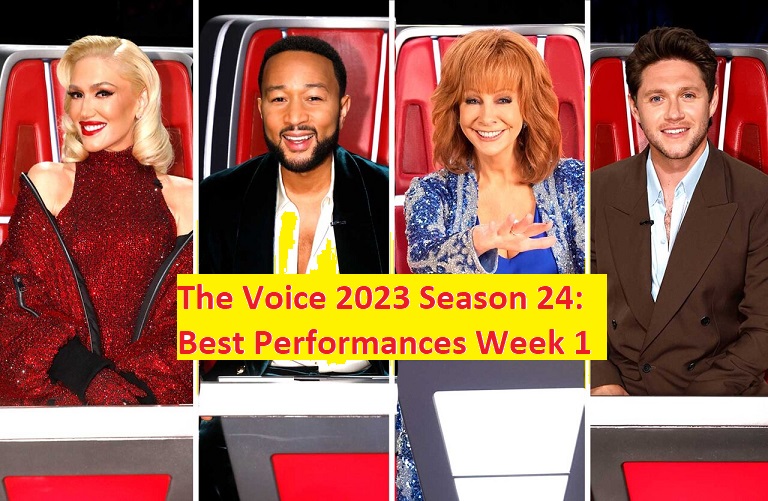 The Voice 2023 Season 24: Best Performances Week 1 Blind Auditions