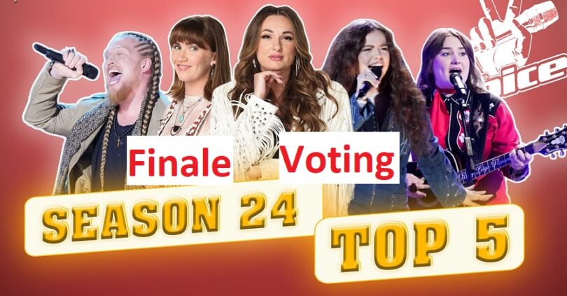 The Voice 2023 S24 Final Top 5 Voting Episode 18 Dec 2023 App Website