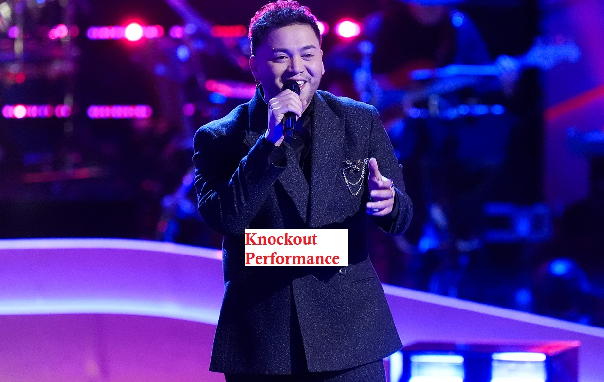 Sofronio Vasquez The Voice 2024 Knockout Performance Highlights 18 Nov 2024