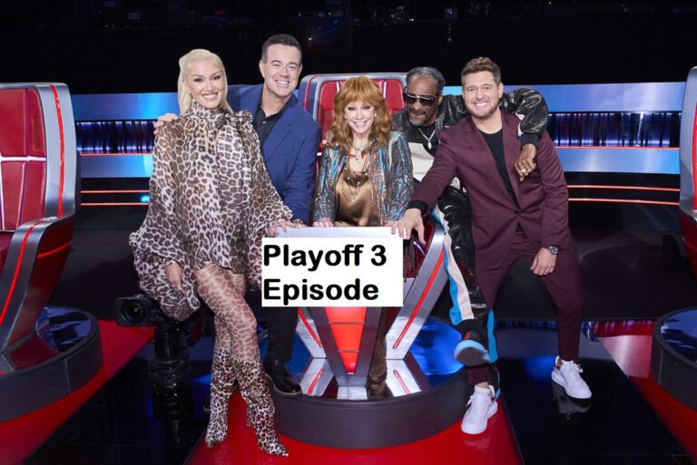 The Voice 2024 S26 Playoff 3 Episode 26 Nov 2024