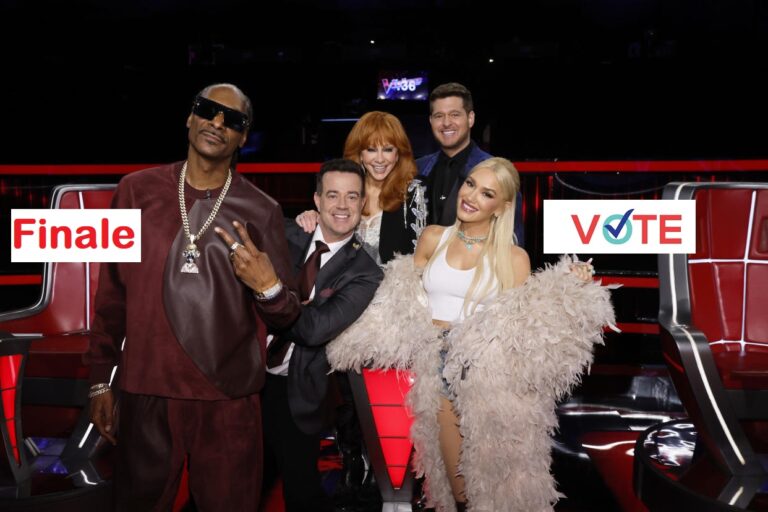 The Voice 2024 S26 Final Top 5 Voting