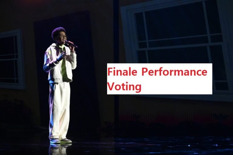 Max Chambers the Voice 2025 Season 28 Top 6 Finale Performance Voting 15 Dec 2025