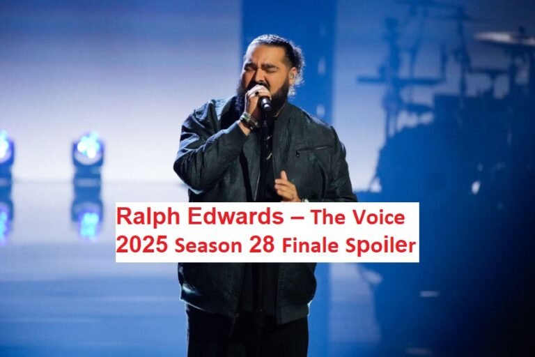 Ralph Edwards – The Voice 2025 Season 28 Finale (Top 6)